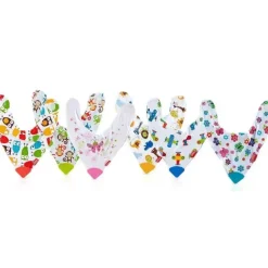 Babete Nuby Bandana com mordedor, as cores podem variar
