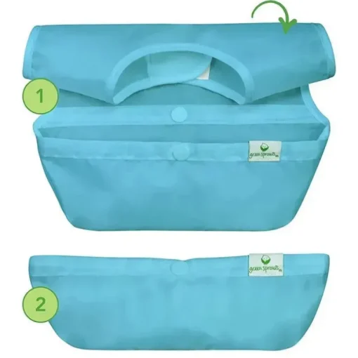 Babetes Iplay - Snap &amp; Go Easy Wear (3Pk), Aqua Aquarela Borboletas, 9/18 meses