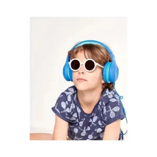Babiators - Óculos de sol Euro Round Sweet Cream Baby Lentes Âmbar | 0-2 anos de idade