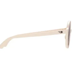 Babiators - Óculos de sol redondos Euro Sweet Cream com lentes âmbar