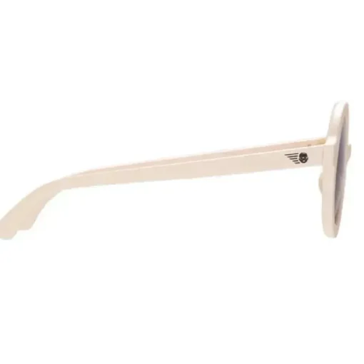Babiators - Óculos de sol redondos Euro Sweet Cream com lentes âmbar