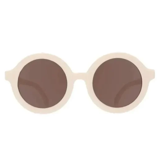 Babiators - Óculos de sol redondos Euro Sweet Cream com lentes âmbar