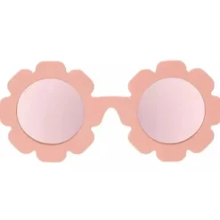 Babiators - Flor de lente espelhada ouro rosa polarizada
