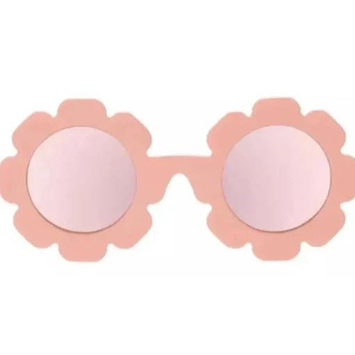 Babiators - Flor de lente espelhada ouro rosa polarizada