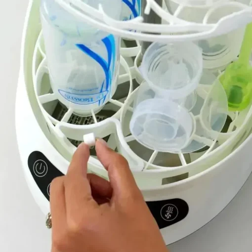 Baby Brezza - 120 pastilhas de sabonete detergente para lavadora de mamadeiras Baby Brezza Pro