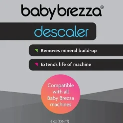 Baby Brezza - descalcificador 8 onças, solução de descalcificação universal para Baby Brezza e outros eletrodomésticos para bebês, 6 unidades