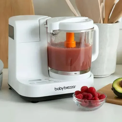 Baby Brezza - Fabricante de comida para bebê em vidro em uma etapa