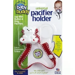 Baby Buddy - Porta Chupeta Universal, Vermelho