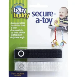 Baby Buddy - Prenda uma corda de brinquedo, preto/branco