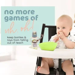 Baby Buddy - Prenda uma corda de brinquedo, preto/branco
