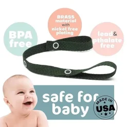 Baby Buddy - Prenda uma corda de brinquedo, rosa/branco