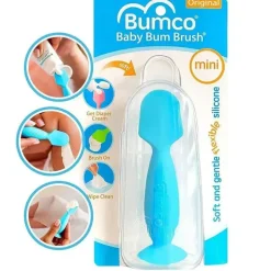Baby Bum - Mini Pincel Aplicador de Pomada para Fraldas Azul