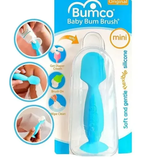 Baby Bum - Mini Pincel Aplicador de Pomada para Fraldas Azul