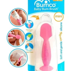 Baby Bum - Mini Pincel Aplicador de Pomada para Fraldas Rosa