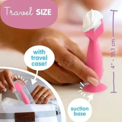 Baby Bum - Mini Pincel Aplicador de Pomada para Fraldas Rosa