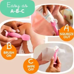 Baby Bum - Mini Pincel Aplicador de Pomada para Fraldas Rosa