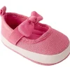 Baby Deer - Baby Girl Kaydence Shimmer Mary Jane Slip On, Rosa