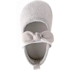 Baby Deer - Baby Girl Kaydence Shimmer Pink Mary Jane Slip On, Prata