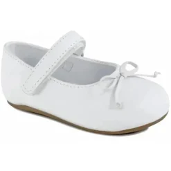 Baby Deer - Baby Gril White Shoes Ashlyn
