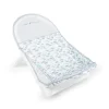 Baby Delight - Banhista de malha infantil Cushy Nest Cirro, peixe cinza