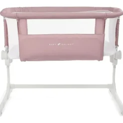 Baby Delight - Berço Beside Me Dreamer, ajuste de altura em 6 posições, rosa orgânica
