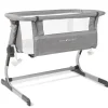 Baby Delight - Beside Me Dreamer Bassinet, ajuste de altura em 6 posições, Charcoal Tweed