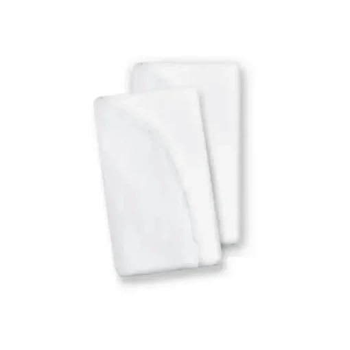 Baby Delight - Lençóis de Acessórios Ninho Snuggle 2Pk, Branco