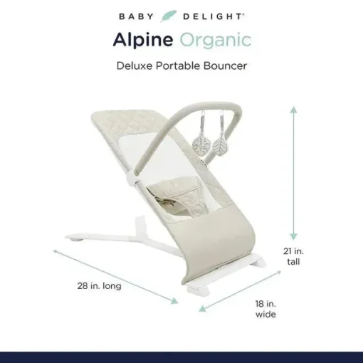 Baby Delight - Segurança Portátil Alpine Deluxe, Aveia Orgânica