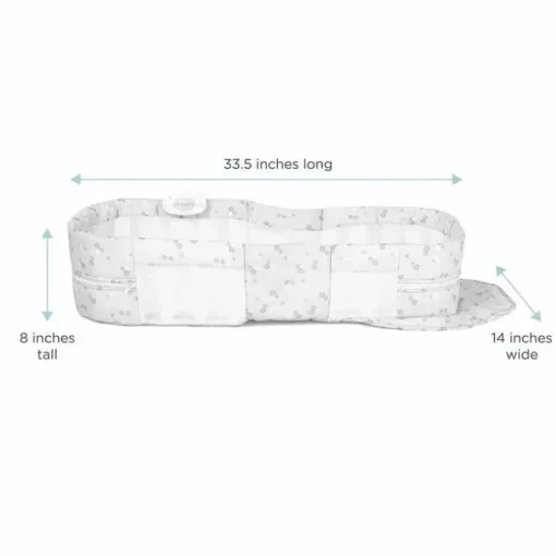 Baby Delight - Snuggle Nest Harmony portátil para dormir infantil, sonhos florais