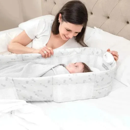 Baby Delight - Snuggle Nest Harmony portátil para dormir infantil, sonhos florais
