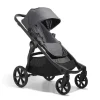 Baby Jogger - Carrinho City Select 2 simples a duplo, Radiant Slate