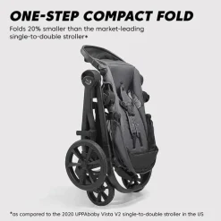 Baby Jogger - Carrinho City Select 2 Simples a Duplo, Peact Blue