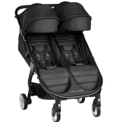 Baby Jogger - Carrinho de passeio duplo City Tour 2, preto como breu