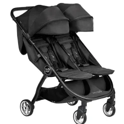 Baby Jogger - Carrinho de passeio duplo City Tour 2, preto como breu