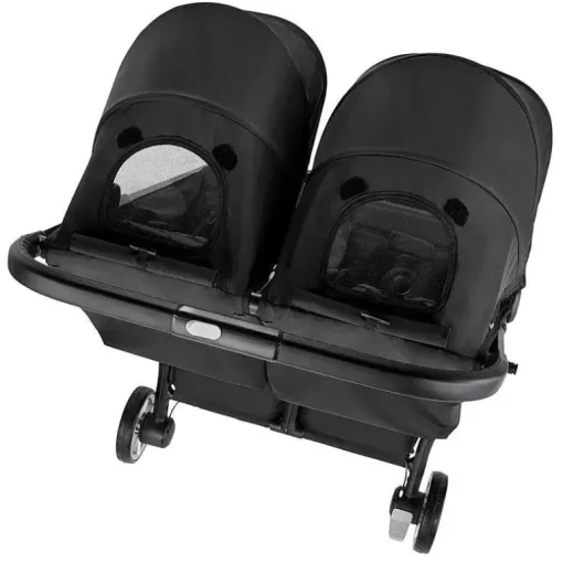 Baby Jogger - Carrinho de passeio duplo City Tour 2, preto como breu