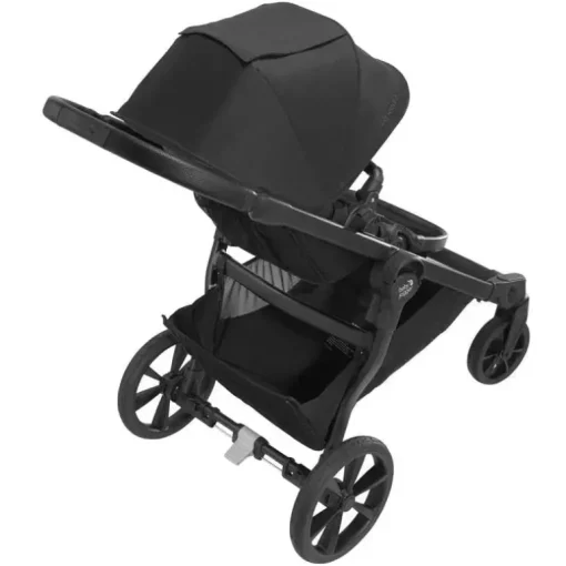Baby Jogger - Carrinho de passeio City Select 2 simples a duplo, marfim fosco