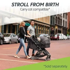 Baby Jogger - Carrinho de passeio duplo City Tour 2, preto como breu