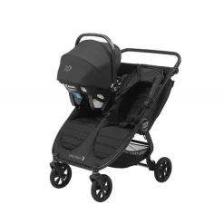 Baby Jogger - Carrinho Duplo City Mini GT2 Preto Jet