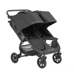 Baby Jogger - Carrinho Duplo City Mini GT2 Preto Jet