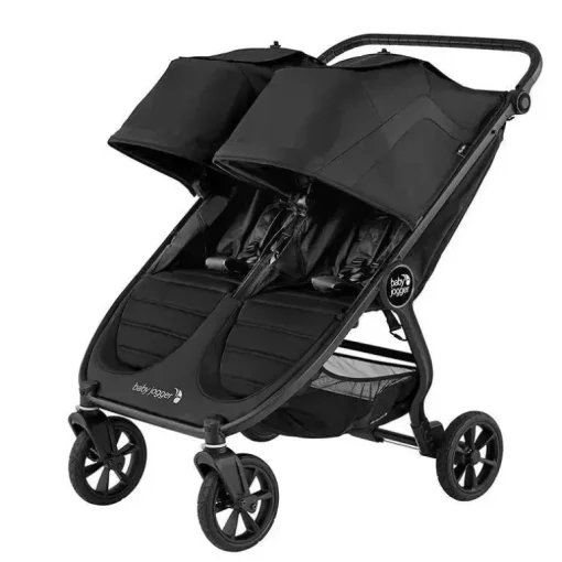 Baby Jogger - Carrinho Duplo City Mini GT2 Preto Jet