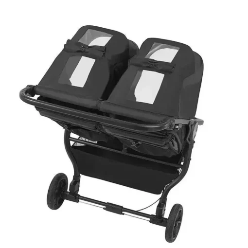 Baby Jogger - Carrinho Duplo City Mini GT2 Preto Jet