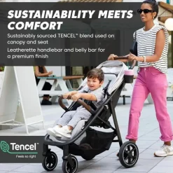 Baby Jogger - City Mini Air Stroller, Preto Rico