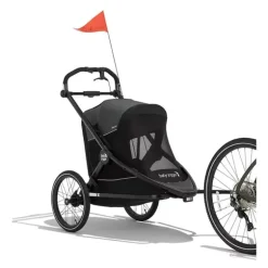 Baby Jogger - City Prix™ Jogger X Bike Trailer, Ambition Black