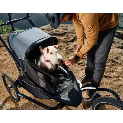 Baby Jogger - City Prix™ Jogger X Bike Trailer Stroller, Ambition Preto