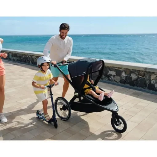 Baby Jogger - City Prix™ Jogger X Bike Trailer Stroller, Ambition Preto
