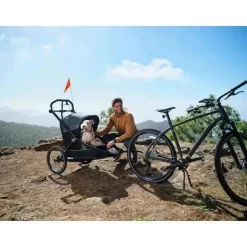 Baby Jogger - City Prix™ Jogger X Bike Trailer, Ambition Black