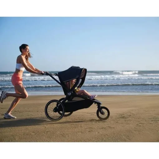 Baby Jogger - City Prix™ Jogger X Bike Trailer Stroller, Ambition Preto