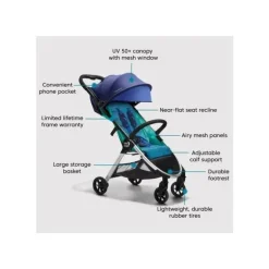 Baby Jogger - City Tour 2 Carrinho Individual, Costeiro
