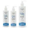 Baby Jolie - Conjunto de banho e hidratação para bebês, 3 unidades (shampoo, condicionador e loção)