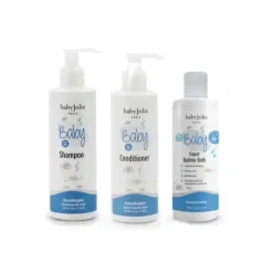 Baby Jolie - Conjunto de presente para bebês e crianças pequenas (xampu/condicionador/banho de espuma a vapor)